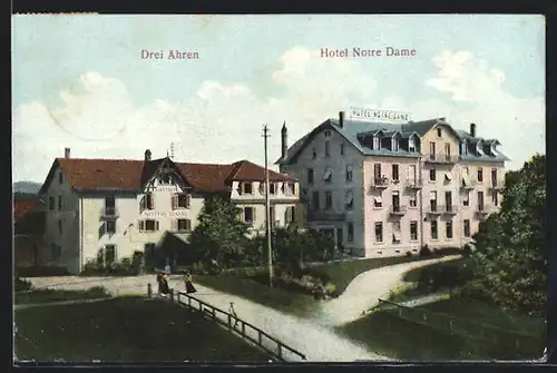 AK Drei Ähren, Hotel Notre Dame