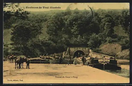 AK Foug, Tunnel du Canal, Treideln