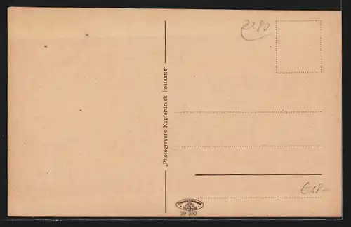 AK Cuxhaven, Deichstrasse mit Sparkasse