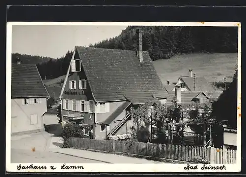 AK Bad Teinach, Gasthaus z. Lamm