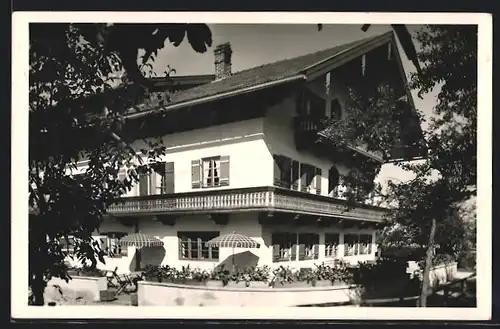 AK Marquartstein /Pettendorf, Pension Kaffee Wessnerhof / Haus Moritz