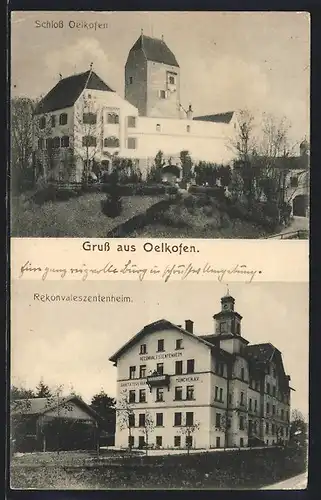 AK Oelkofen, Schloss, Rekonvaleszentenheim