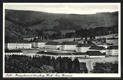 AK Arnsberg, Blick auf die Neue Kasernen