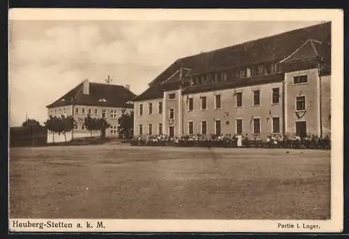 AK Heuberg-Stetten a. k. M., Partie i. Lager