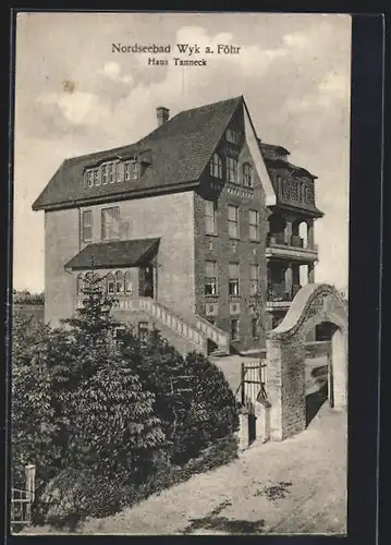 AK Wyk /Föhr, Hotel Haus Tanneck