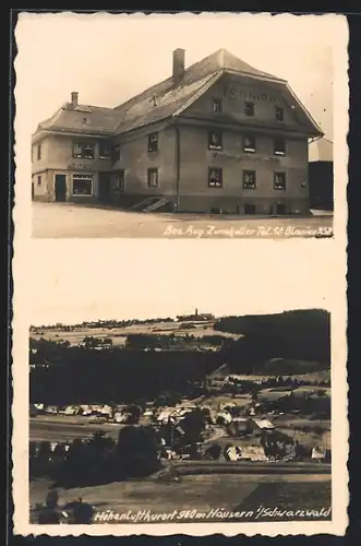 AK Häusern, Hotel Pension Gasthaus zum Adler