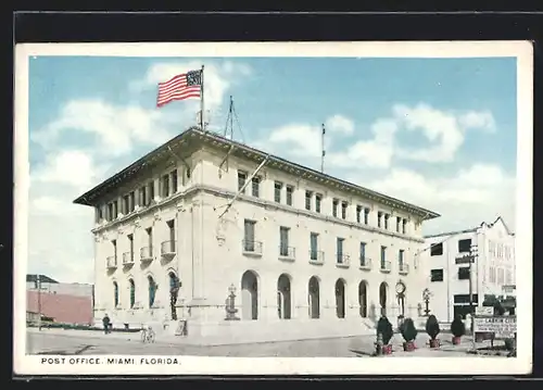 AK Miami, FL, Post Office, Stars and Stripes