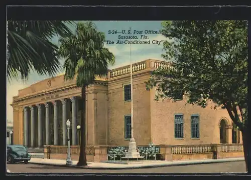 AK Sarasota, FL, U.S. Post Office, The Air-Conditioned City