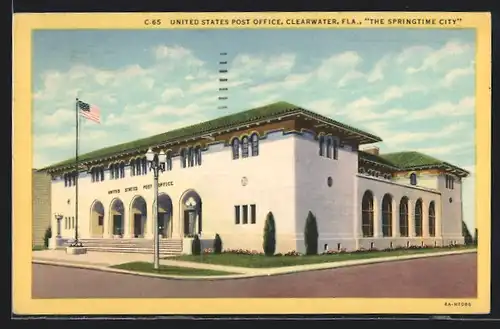 AK Clearwater, FL, United States Post Office, The Springtime City
