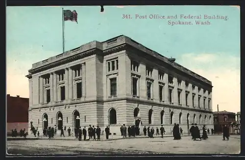 AK Spokane, WA, United States Post Office and Federal Building