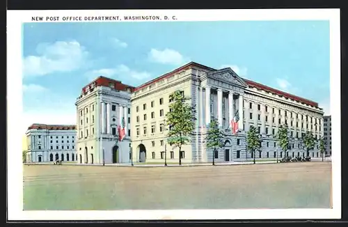 AK Washington D.C., New Post Office Department