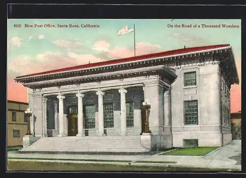 AK Santa Rosa, CA, New Post Office