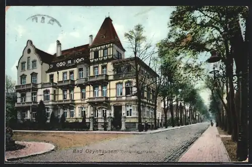 AK Bad Oeynhausen, Villa in der Herforderstrasse