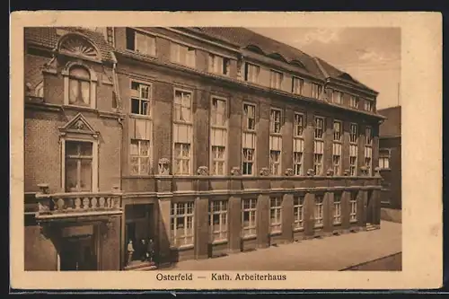 AK Osterfeld, Kath. Arbeiterhaus