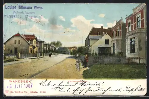 AK Hamburg-Wandsbek, Volksdorferstrasse