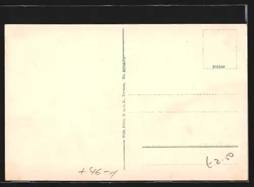 AK Solingen, Mühlenplatz mit Strassenbahn