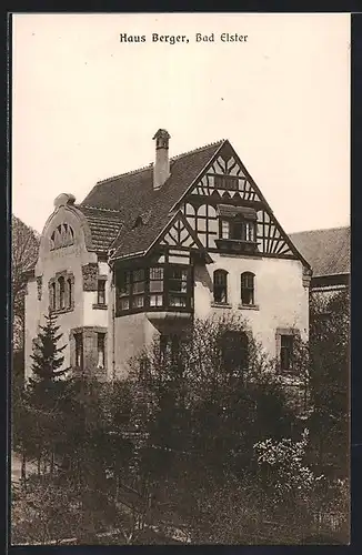 AK Bad Elster, Hotel-Pension Haus Berger