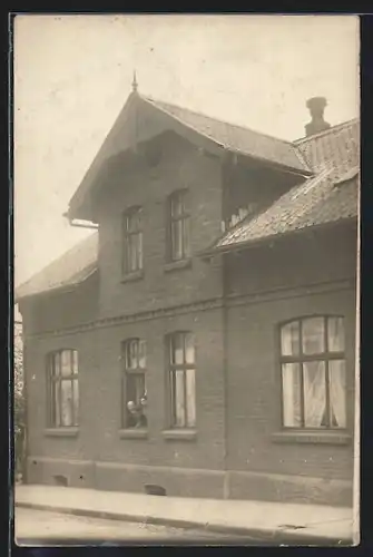 Foto-AK Oberhausen-Osterfeld, Kleinbürger-Idyll 1913