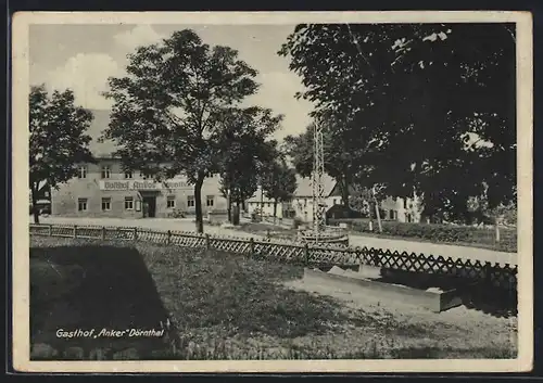 AK Dörnthal i. Erzgeb., Gasthof Anker, Inh. Max Augustin