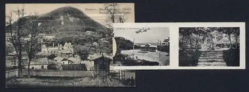 Leporello-AK Schelsenowodsk, Gesamtansicht, Kurhaus