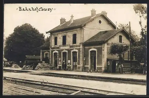 AK Coucy-Les-Eppes, Partie am Bahnhof