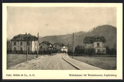 AK Kapfenberg, Wohnhäuser für Werksbeamte