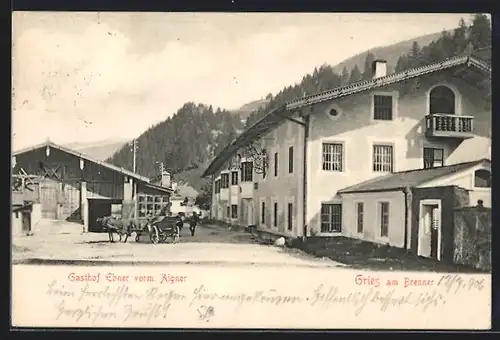 AK Gries am Brenner, Gasthof Ebner
