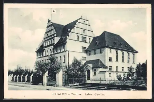 AK Schwerin a. d. Warthe, Lehrer-Seminar