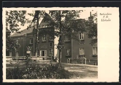 AK Berlinchen / Barlinek, Ansicht vom Kurhaus