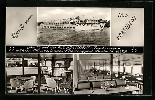 AK Berlin, MS Präsident in Flaggengala