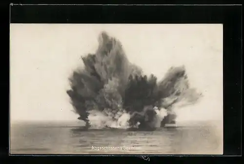 AK Abgeschossene Seemine