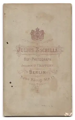 Fotografie Julies Zschille, Berlin, Neue König-Str. 1a, Portrait Dame mit Hochsteckfrisur