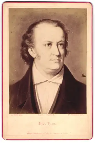 Fotografie Friedr. Bruckmann, München, Jean Paul, deutscher Schriftsteller