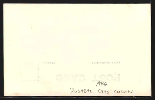 AK Posadas, Calle Colon