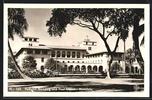 AK Honolulu, HI, Federal Building and Post Office