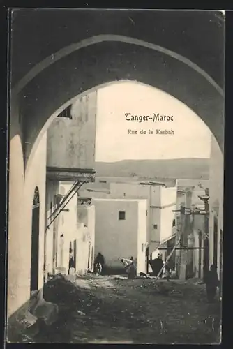 AK Tanger, Rue de la Kasbah