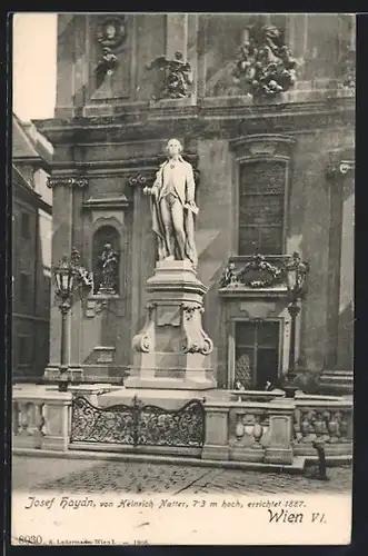 AK Wien, Statue Josef Haydn