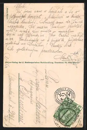 AK Trautenau / Trutnov, Gablenz-Monument am Kampffeld von 1866