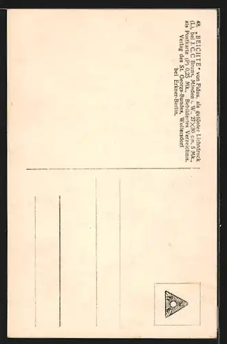 Künstler-AK Fidus: Die Beichte, Kind liegt im Arm der Mutter