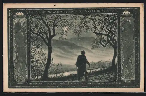 Künstler-AK Fidus: Elefantenwanderer