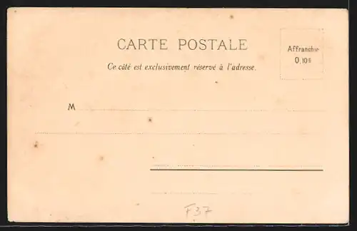 Lithographie Loches, Hotel de Ville, Le Chateau, Porte des Cordeliers, Le Donjon