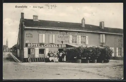 AK Gravelotte, Hôtel Driant