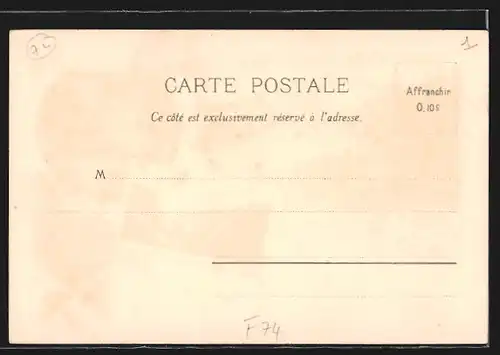 Lithographie Annecy, Gorge du Fier, Pont de la Gailie, Totalansicht aus der Vogelschau