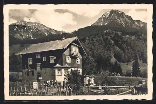 AK Reichenbach bei Oberstdorf, Hotel Haus Bergfried