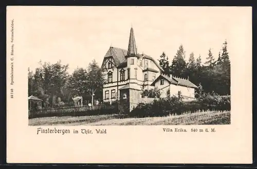 AK Finsterbergen, Hotel Villa Erika