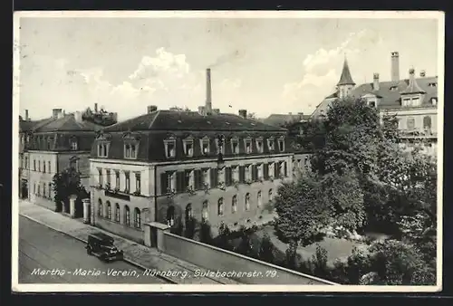 AK Nürnberg, Martha-Maria-Verein in der Sulzbacherstrassen 79
