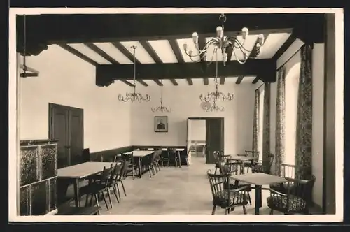 AK Bermsgrün-Schwarzenberg, Gauschule der DAF, Aufenthaltsraum