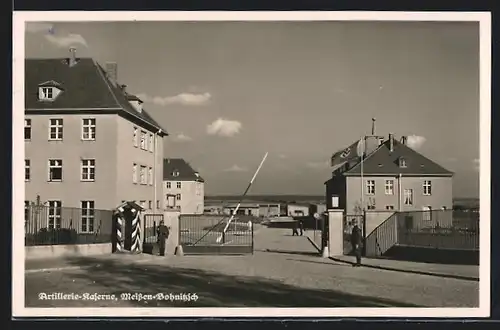 AK Meissen-Bohnitzsch, Artillerie-Kaserne, Wache, 