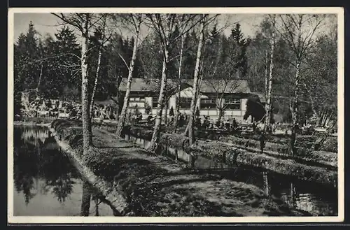 AK Oberursel, Forellen-Gut Taunus, Restaurant und Café Herzberger