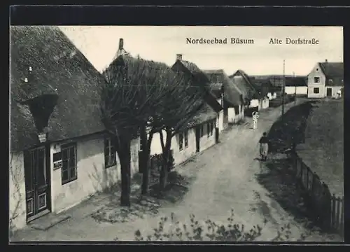 AK Büsum, In der alten Dorfstrasse